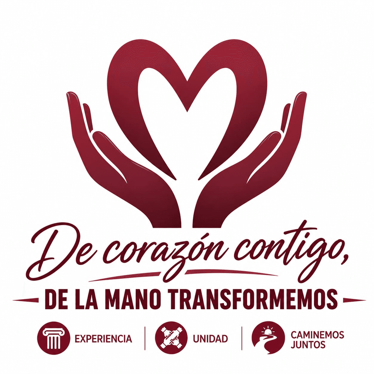 De corazón contigo, de la mano transformemos